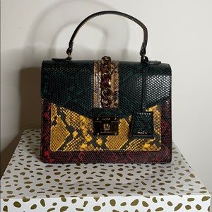 Multicolor, snakeprint Aldo bag